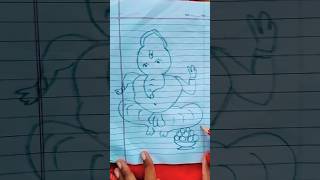 Amazing Drawing How to draw CC letter Ganesh ji Easy Drawings for beginners shorts art [upl. by Gala794]