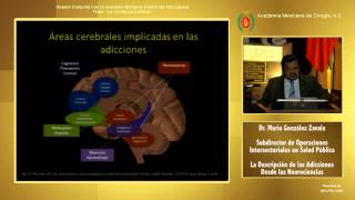 La Descripción de las Adicciones Desde las Neurociencias  Dr Mario González Zavala  09092014 [upl. by Narcho]