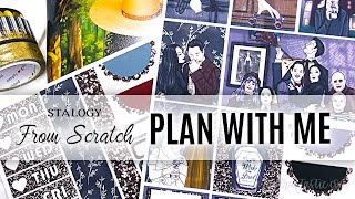 How To Use A Planner Kit in a From Scratch Planner Spread Weekly Setup [upl. by Grier]