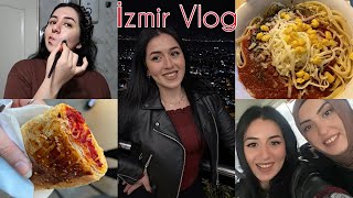 BENİMLE HAZIRLANIN İZMİRİ GEZİYORUZ  Bostanlı Pazarı Muzlu Süt Alavara  Efsane amp Bombiş VLOG [upl. by Arraic]