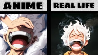 ANIME X REAL LIFE ALL MEMBERS IN STRAW HAT PARATES  one piece [upl. by Redla747]