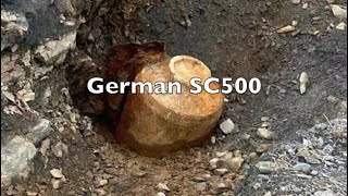 Newtownards WW2 Bomb SC500 [upl. by Eseyt904]