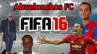 ABUELONCHOS FC  Mejores momentos Goles y Celebraciones de FIFA 16 temporada 20152016 [upl. by Moise]