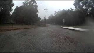 Thirsty Camel EVO  Targa West 2009  Bindoon Country Stage Crash [upl. by Bastien]