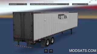 Prime inc Dry Van Trailer  ATS mod [upl. by Eeral192]