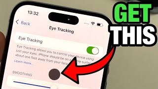 How To Use Eye Tracking on iPhone iOS 18 [upl. by Eidurt]