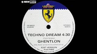 Ghentlon  Techno Dream 1989 [upl. by Acherman194]