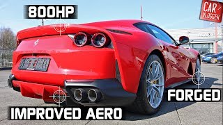 INSIDE the NEW Ferrari 812superfast 2018  Interior Exterior DETAILS w REVS [upl. by Noned138]