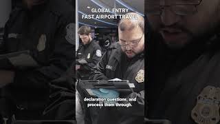 Faster Airport Travel  Global Entry  CBP [upl. by Charmion]