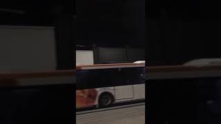 Rare footage of Kinetic bus 372 at Nicholson StreetReid Street intersection Fitzroy Melbourne [upl. by Leerzej]