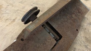 ShopSmith jointer restoration [upl. by Rekyr106]