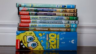 DVD Collection 2024 SpongeBob SpongeBob and more SpongeBob [upl. by Kaya]