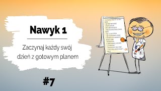 📙 Zaczynaj każdy dzień z gotowym planem  Nawyk 1  Dzień 7  Planowanie to wolność [upl. by Vonny]