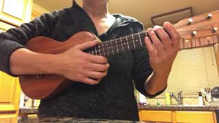 Ukulele Strumming Pattern  dduud [upl. by Aikemat918]