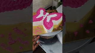 Ye thi ek pyari si titli jaisi customer ki cake🦋shortsfeed shorts trending viralvideo explore [upl. by Nowujalo]