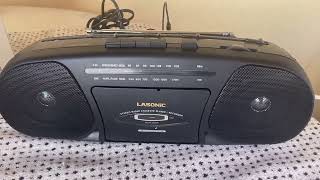 Boombox Lasonic TRC396 Radio Cassette Player [upl. by Ennaeed]