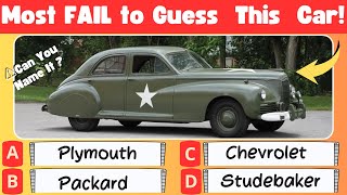 Iconic Cars of the 1940s Test Your Knowledge of These Legendary Classics🔥🚗Retro Quiz [upl. by Shawnee406]