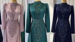 2023 Muhteşem Tesettür Abiye Modelleri düğün Abiye Elbise Amazing Hijab Dresses For Wedding [upl. by Gereron]