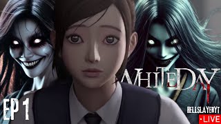 🔴 LIVE White Day A Labyrinth Named School  Hellslayeryts Horror Showdown 😱🎮 [upl. by Dustman]