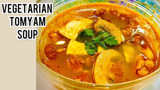 VEGETARIAN TOM YAM SOUP [upl. by Breger]