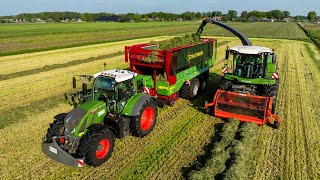 NEW Fendt tractors forage harvester amp more  Ten Hove Contracting  Spring 2024 [upl. by Eustashe]