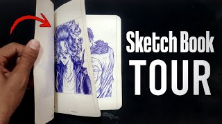 MY SKETCHBOOK TOUR PART 1  ankitdraw [upl. by Naejarual202]