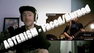 A Journey ASTERISM  FacedBurned albumlive in studio First time REACTION [upl. by Wertz]