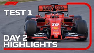 Day 2 Highlights  F1 Testing 2019 [upl. by Bolten]