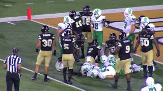 Southern Miss Football Highlights vs North Texas  093017 [upl. by Alleyn420]