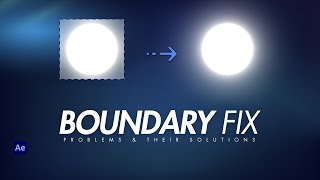 Solve Boundary Box Problem into After Effects  Crop Compositions [upl. by Nolram]