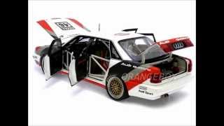 Orangebox Miniaturas Audi V8 Quattro DTM 1990 Team SMS Minichamps [upl. by Odawa]