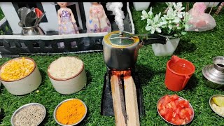 Tiny Arhar Dal Chawal Recipe  Quick amp Tasty  The Mini Cook [upl. by Suivart]