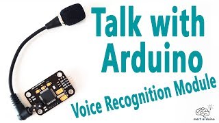 How to Talk with Arduino Board  Voice Recognition Module  Mert Arduino [upl. by Azal]