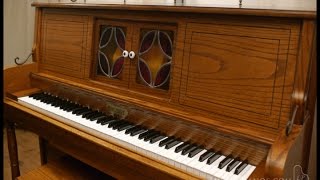 Restored Cabaret Chickering Player Piano for Sale – Vintage Player Pianos [upl. by Nnylirehs]