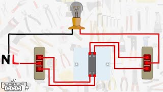 intermediate 3 way switch wiring diagram [upl. by Caldera]