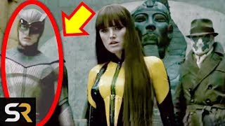 25 Things You Missed In Zack Snyders Watchmen 2009 [upl. by Eirak]