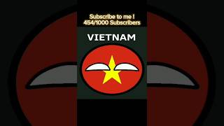 COUNTRIES AND THEIR GREATEST EXTENT  countryballs animation history memes vietnam [upl. by Lezned771]