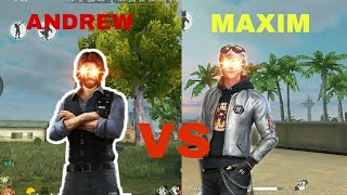 Andrew VS Maxim using test 🔥🔥Must see🔥Who can win [upl. by Burlie]