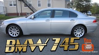 2003 bmw 745i review problems and transmission detail problems [upl. by Adlee]