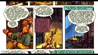 The Hobbit by JRR Tolkien Graphic Novel Audio Pages 107112 [upl. by Enwad]