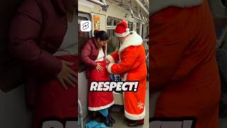 Santas Subway Surprise  Heartwarming Act [upl. by Maleen939]