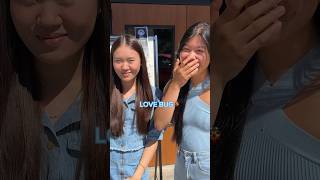 Calling my GF Cringe Names With Her Sister🤭 couples girlfriend boyfriend sisters prank couple [upl. by Dyun]