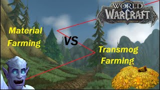 Material Farming VERSUS Transmog Farming Which is better in Dragonflight 2024 My Actual Thoughts [upl. by Stannfield]