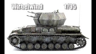 FlakPanzer IV quotWirbelwindquot Dragon Model 135 Full Build [upl. by Clayton906]