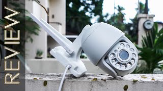 Boavision 2mp Outdoor WiFi PTZ IP Security Camera Review [upl. by Haldane578]