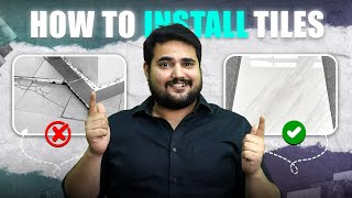 How to Install Tiles Like a Pro in 7 Steps✅🤔 [upl. by Cosimo785]