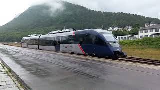 🇳🇴 Åndalsnes Norway SJNord Bombardier Talent BM93 [upl. by Garson]