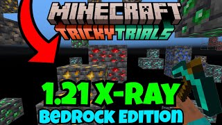 How To Get XRAY Texture Pack For Minecraft 121120 Bedrock Edition Works on Servers [upl. by Kcirdek780]