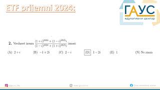 ETF Prijemni 2024  Zadatak 2 [upl. by Ytissac722]