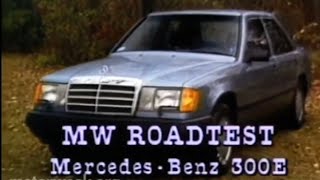 1986 MercedesBenz 300E Manual W124  MotorWeek Retro [upl. by Eus]